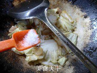 猪肉炒白菜的做法步骤：10