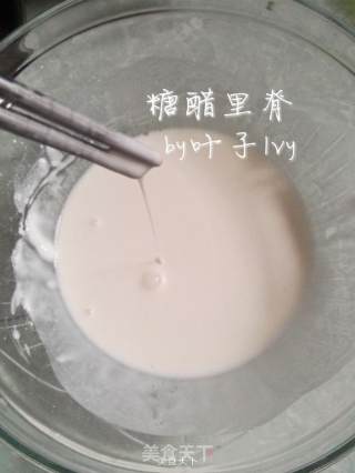 酸甜开胃～糖醋里脊的做法步骤：3