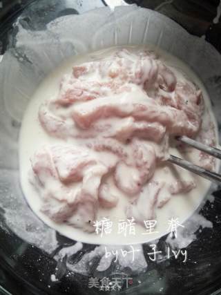 酸甜开胃～糖醋里脊的做法步骤：5