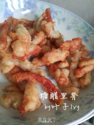 酸甜开胃～糖醋里脊的做法步骤：7
