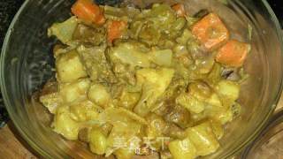 咖喱牛肉饭的做法步骤：3