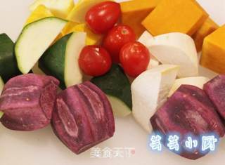 【芸芸小厨】春日里的灿烂心情——日式时蔬的做法步骤：1