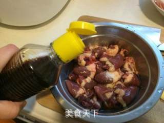 鸡心炒辣椒的做法步骤：3