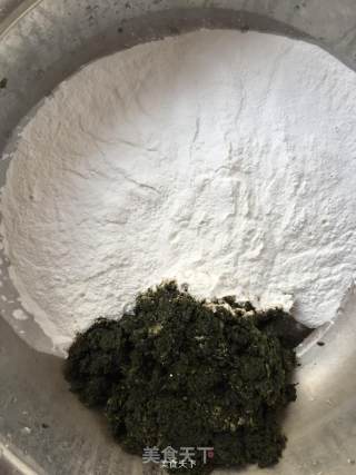 川味小食一艾蒿馍馍的做法步骤：6