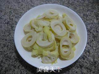 腊肠蒸雷笋的做法步骤：5