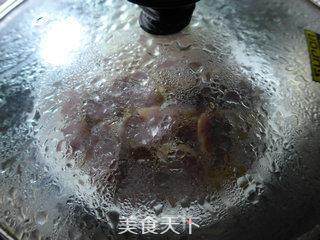 腊肠蒸雷笋的做法步骤：11