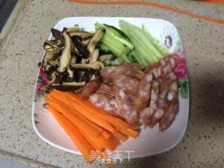 新式温州素面的做法步骤：2