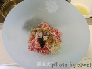 荠菜馄饨的做法步骤：4