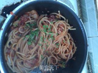 黑椒牛排+意面的做法步骤：11