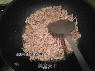 京酱肉丝的做法步骤：5