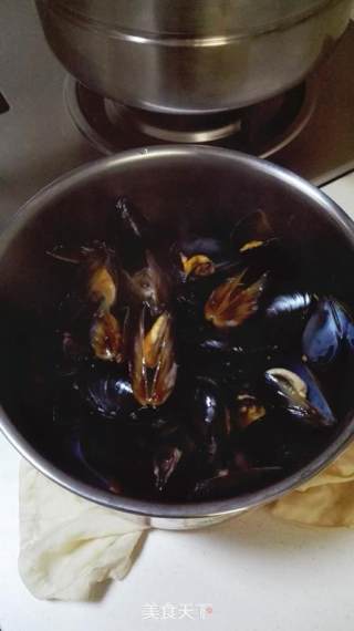 海虹拌菠菜的做法步骤：3