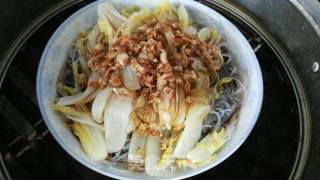 蒜绒粉丝娃娃菜的做法步骤：8