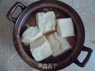 【香椿肉末砂锅豆腐】最是一年好晨光的做法步骤：4