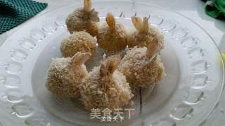 鲜虾芝心土豆球的做法步骤：9
