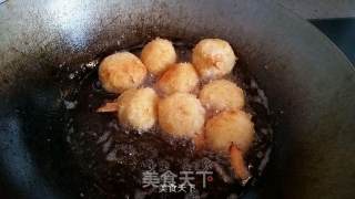 鲜虾芝心土豆球的做法步骤：10
