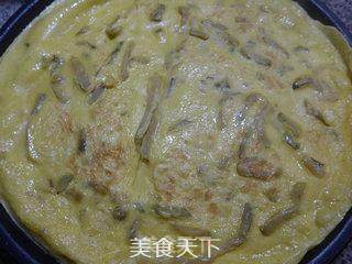 榨菜鸡蛋饼的做法步骤：8