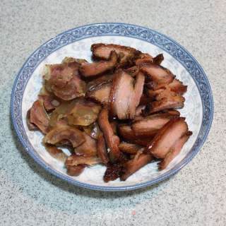 接地气的中式汉堡-----腊味肉夹馍的做法步骤：6