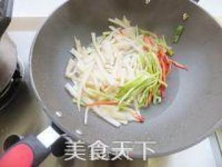 家庭必备菜竹笋肉丝的做法步骤：9