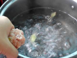 冬瓜汆丸子的做法步骤：5