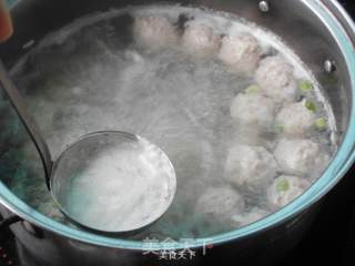 冬瓜汆丸子的做法步骤：6