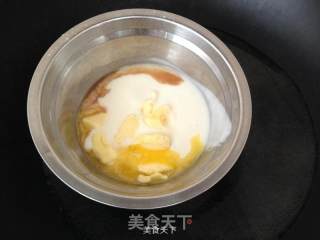 可可海绵核桃蛋糕——不易消泡的日式方法的做法步骤：3