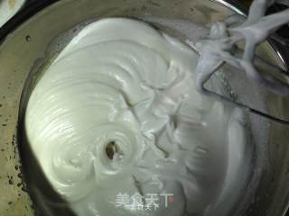 可可海绵核桃蛋糕——不易消泡的日式方法的做法步骤：5