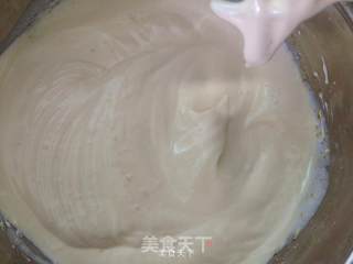 可可海绵核桃蛋糕——不易消泡的日式方法的做法步骤：7