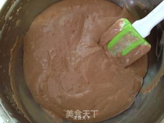 可可海绵核桃蛋糕——不易消泡的日式方法的做法步骤：13