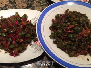 豆角肉夹馍的做法步骤：12