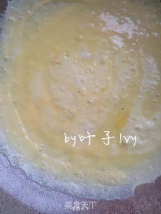 春绿～豆瓣酱鸡蛋卷的做法步骤：3