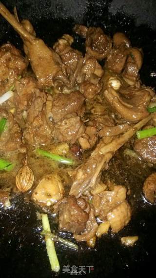 干锅鸭肉的做法步骤：11