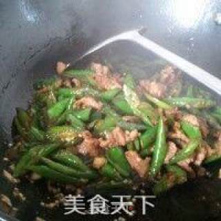 辣椒炒肉的做法步骤：4