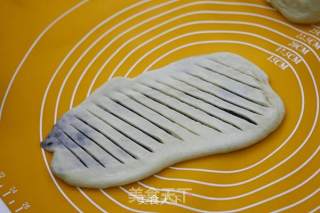 豆沙卷面包（烤箱烤豆沙卷面包，超级简单哦~）的做法步骤：8