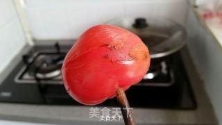 西红柿荷包蛋手擀面汤的做法步骤：3