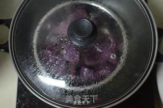 紫薯米糊的做法步骤：3