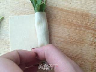 菜卷的做法步骤：6