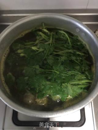 咖喱牛肉粉丝汤的做法步骤：6
