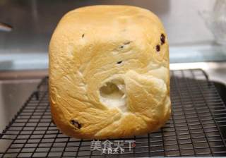 【一键式鲜奶蔓越莓吐司】的做法步骤：9