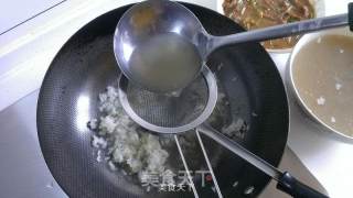 宝宝肉汤生菜粥的做法步骤：4