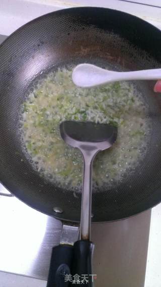 宝宝肉汤生菜粥的做法步骤：7
