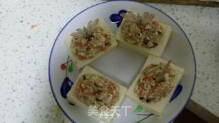 鲜虾酿豆腐的做法步骤：8