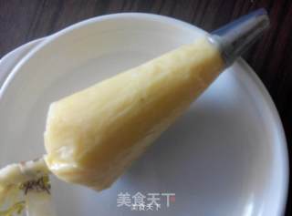 卡仕达泡芙的做法步骤：11