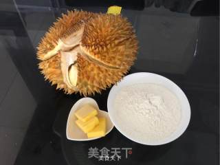 榴莲饼配果汁的做法步骤：1