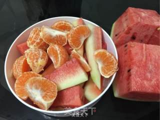 榴莲饼配果汁的做法步骤：8