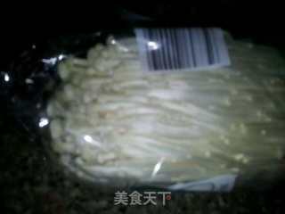 清炒金针菇的做法步骤：1