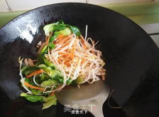 炒乌冬面的做法步骤：7