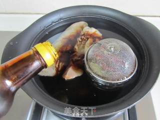 青蒜冬笋炒口条的做法步骤：2