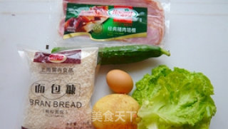 培根土豆卷的做法步骤：1