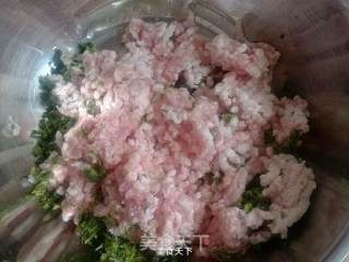 苔菜包子的做法步骤：3