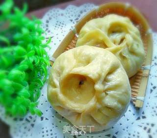 苔菜包子的做法步骤：7